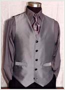 Grey Silver Waistcoat
